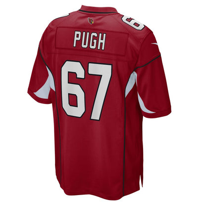Arizona Cardinals Justin Pugh Cardinal NFL jersey front view