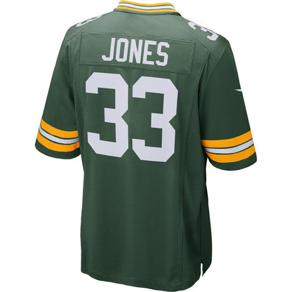 Green Bay Packers Aaron Jones NFL jersey front view