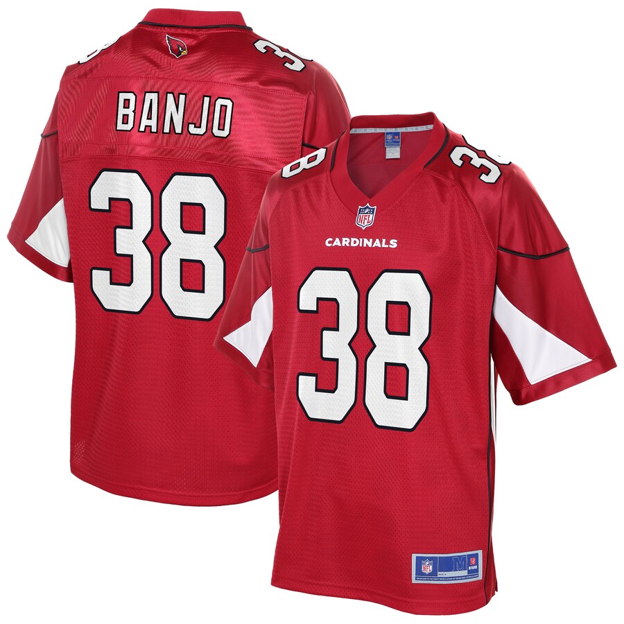 Arizona Cardinals Chris Banjo Cardinal NFL jersey front view