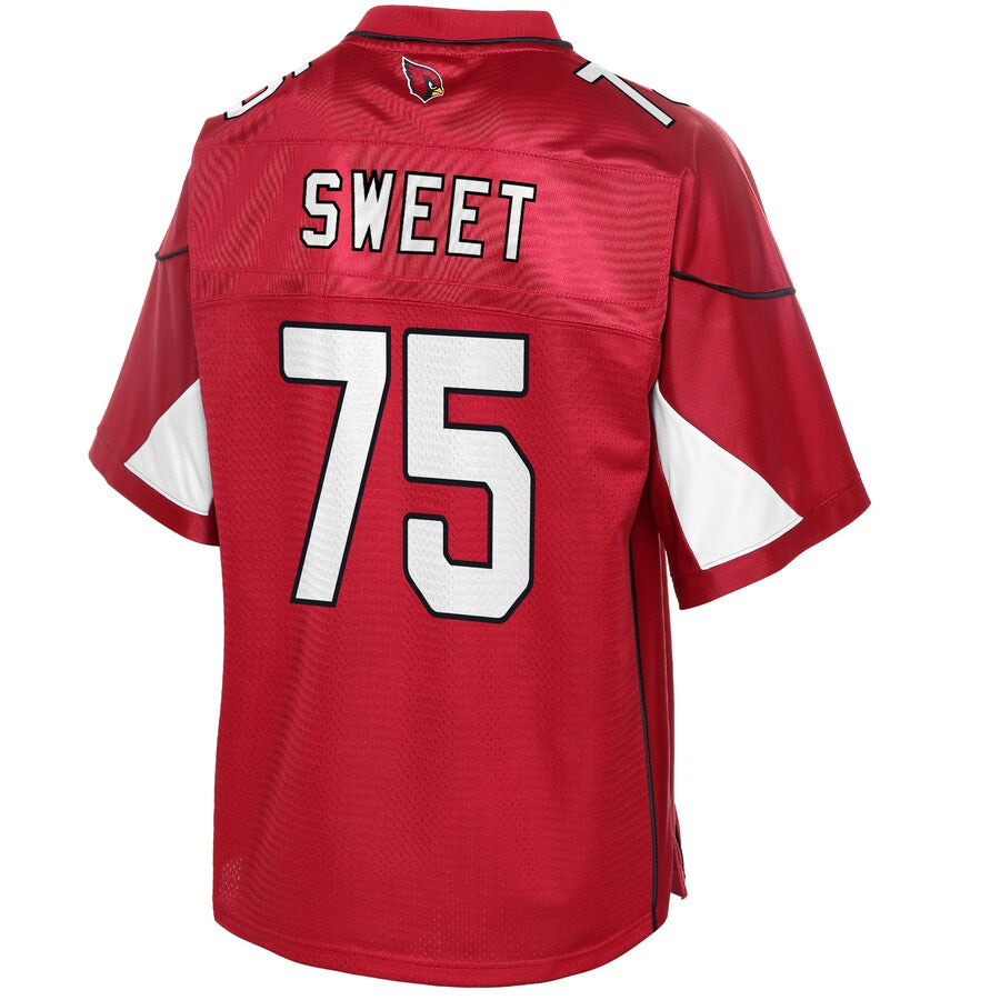 Arizona Cardinals William Sweet Cardinal Big Tall NFL jersey front view