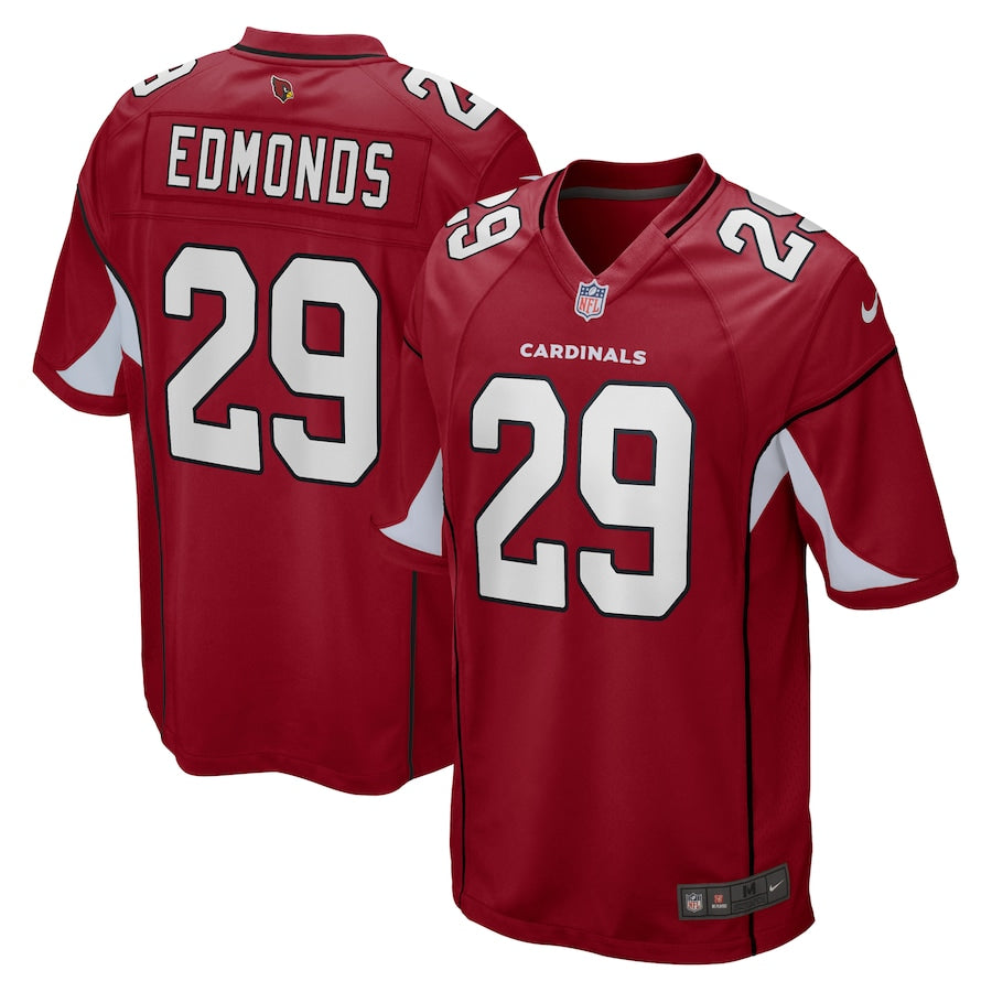 Arizona Cardinals Chase Edmonds Cardinal NFL jersey front view