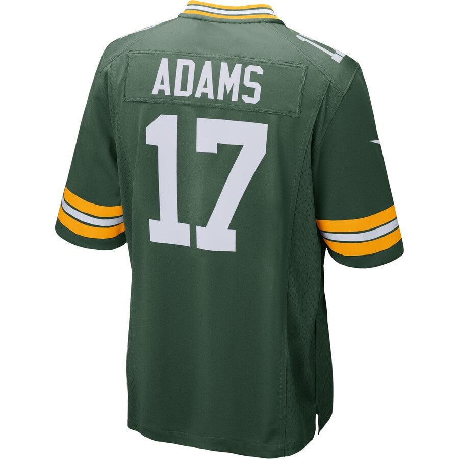 Green Bay Packers Davante Adams NFL jersey front view