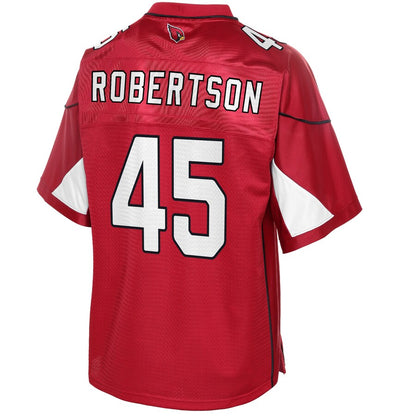 Arizona Cardinals Pete Robertson Cardinal NFL jersey front view