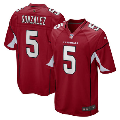 Arizona Cardinals Zane Gonzalez Cardinal NFL jersey front view