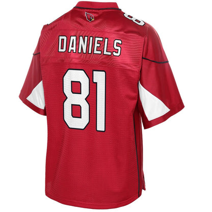 Arizona Cardinals Darrell Daniels Cardinal NFL jersey front view