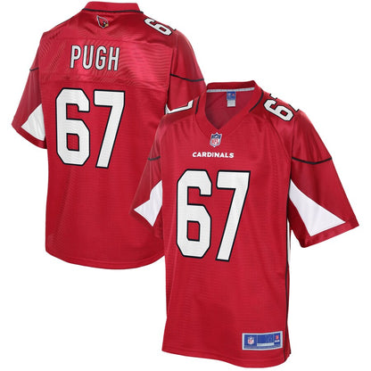 Arizona Cardinals Justin Pugh Cardinal NFL jersey front view