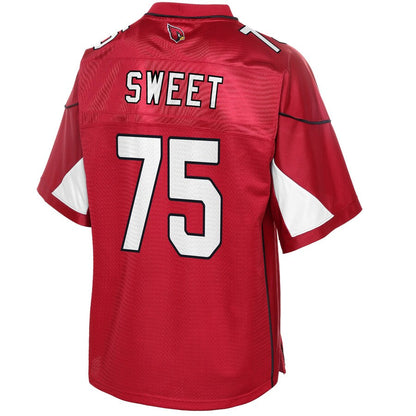 Arizona Cardinals William Sweet Cardinal NFL jersey front view