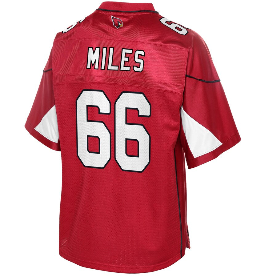 Arizona Cardinals Joshua Miles Cardinal NFL jersey front view