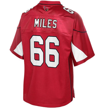 Arizona Cardinals Joshua Miles Cardinal NFL jersey front view