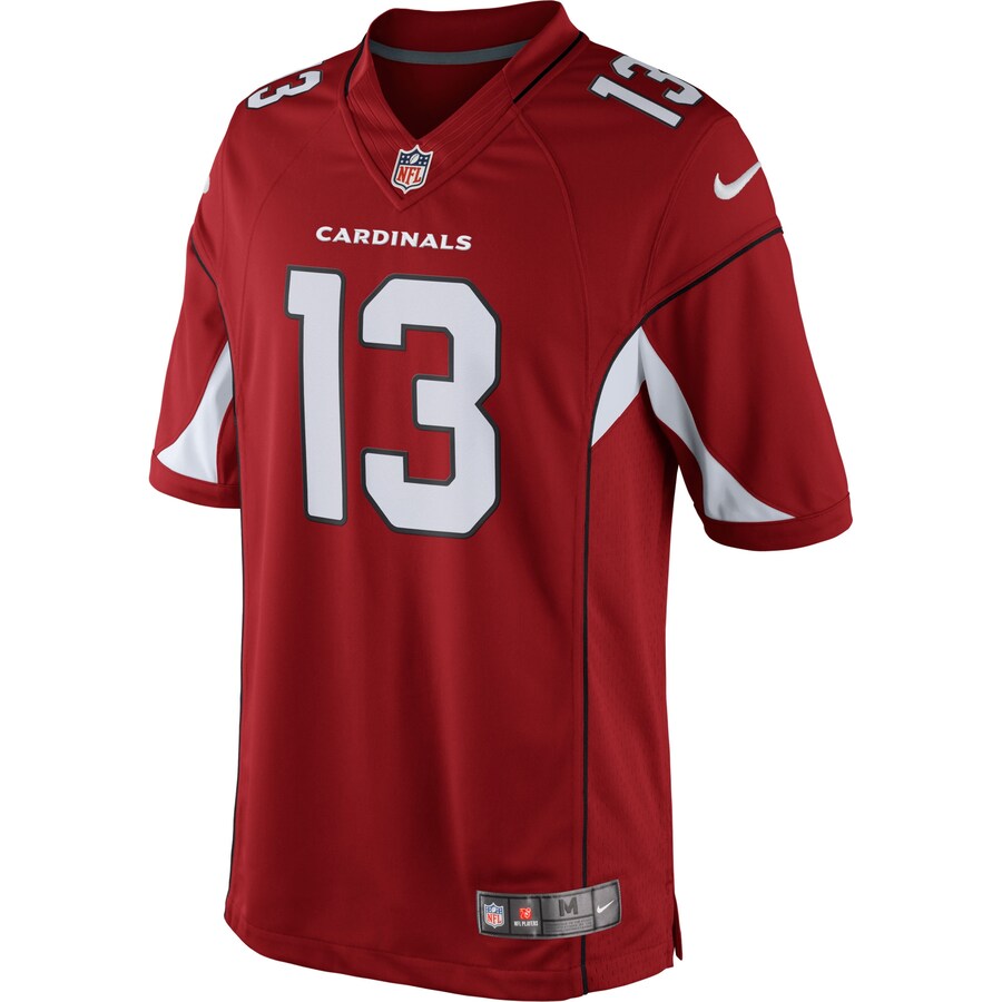 Arizona Cardinals Kurt Warner Cardinal NFL jersey front view