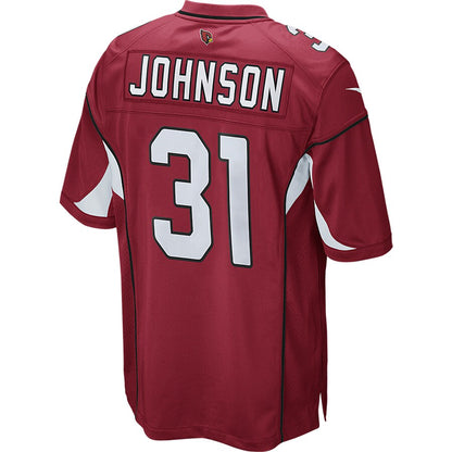 Arizona Cardinals David Johnson Cardinal NFL jersey front view