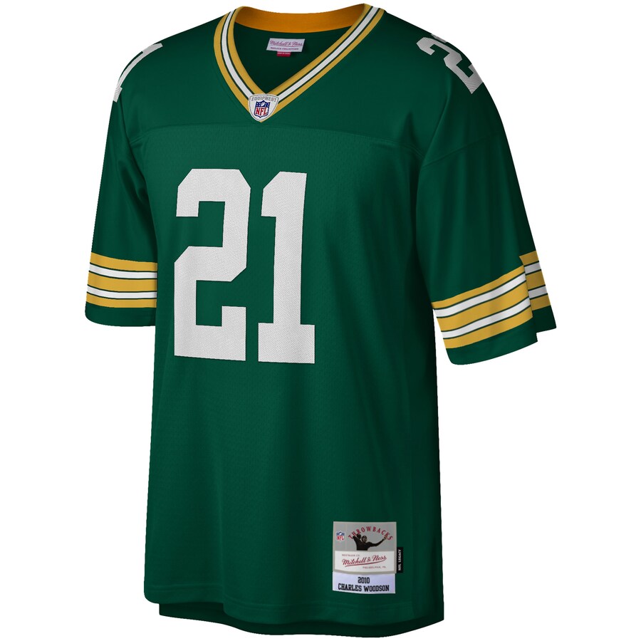 Green Bay Packers Charles Woodson Legacy NFL jersey front view
