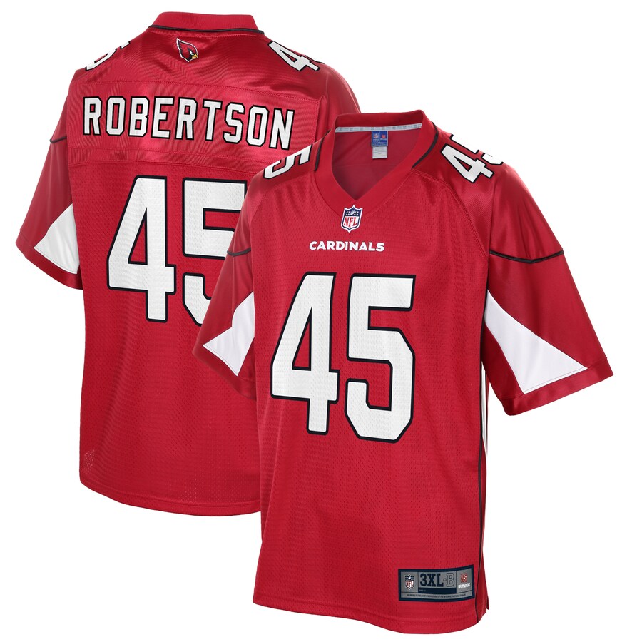 Arizona Cardinals Pete Robertson Cardinal Big Tall NFL jersey front view