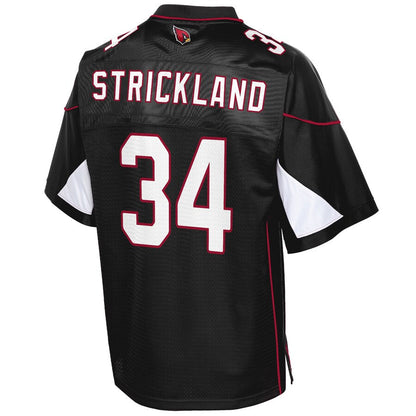 Arizona Cardinals Dontae Strickland NFL jersey front view