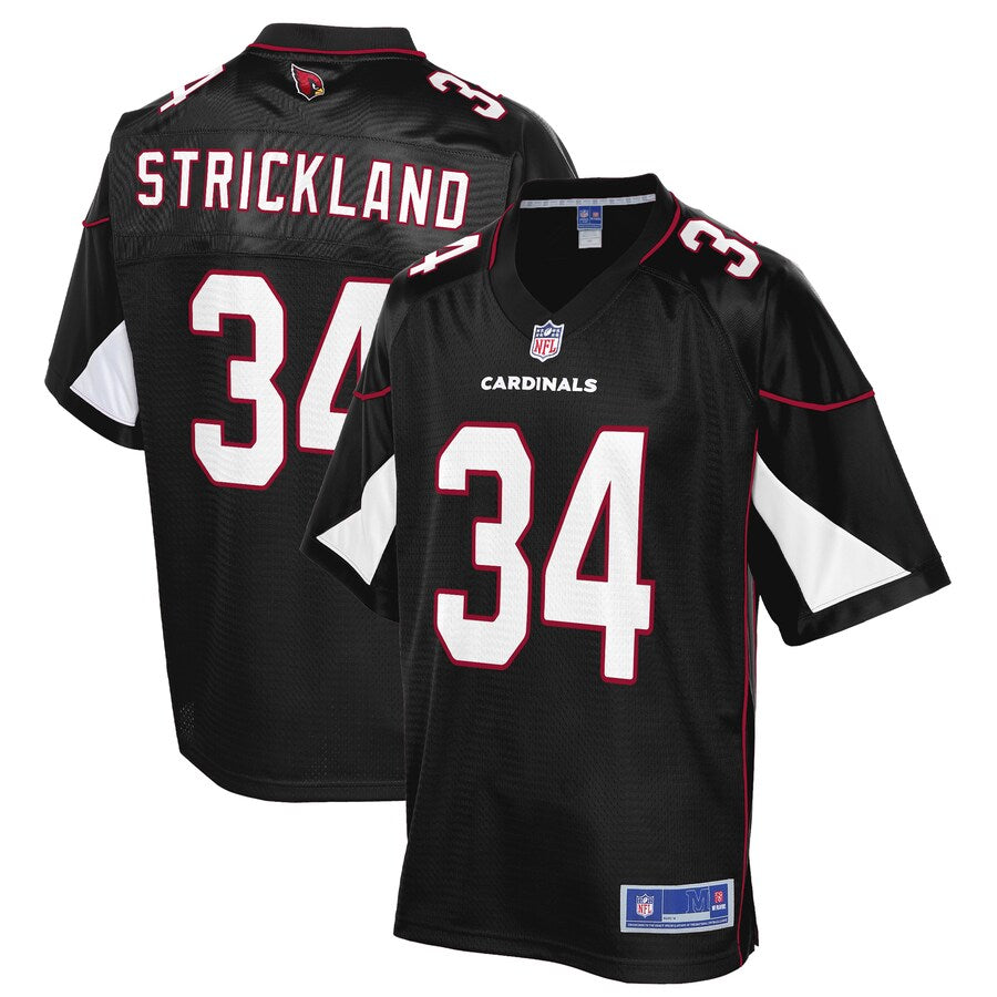 Arizona Cardinals Dontae Strickland NFL jersey front view