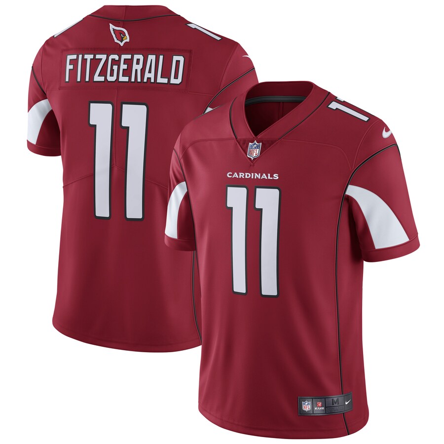 Arizona Cardinals Larry Fitzgerald Cardinal NFL jersey front view