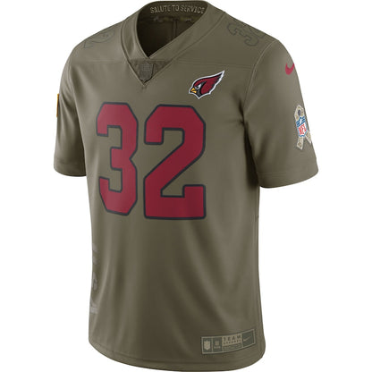 Arizona Cardinals Tyrann Mathieu Salute To Service NFL jersey front view