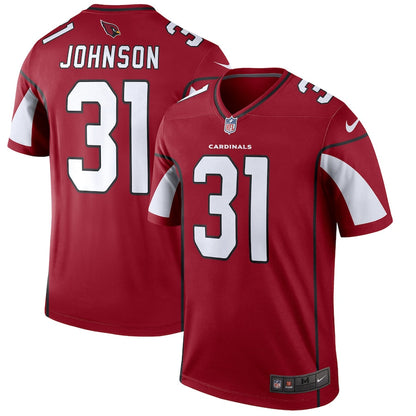 Arizona Cardinals David Johnson Cardinal Legend NFL jersey front view