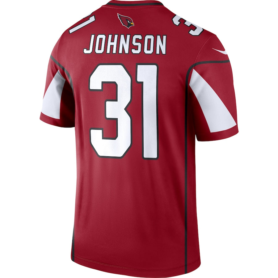Arizona Cardinals David Johnson Cardinal Legend NFL jersey front view