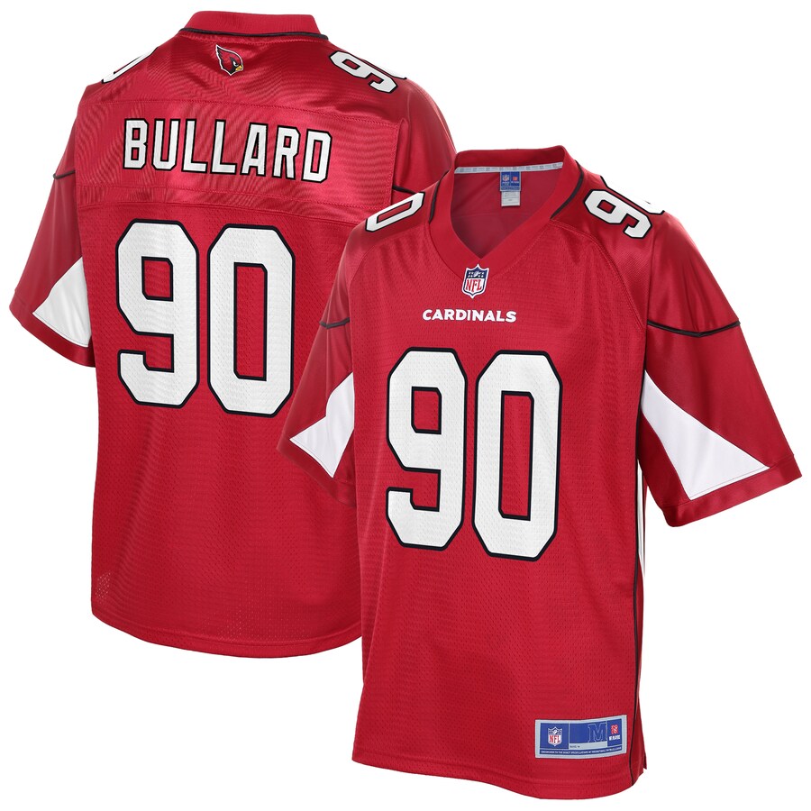 Arizona Cardinals Jonathan Bullard Cardinal NFL jersey front view