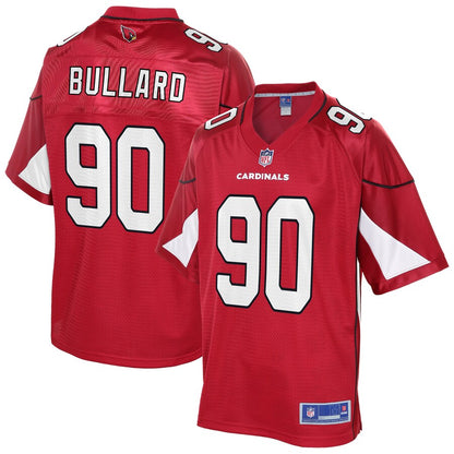 Arizona Cardinals Jonathan Bullard Cardinal NFL jersey front view