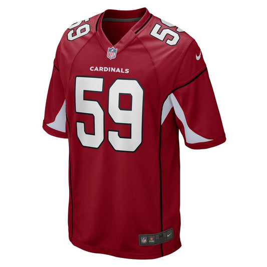 Arizona Cardinals Devondre Campbell Cardinal NFL jersey front view