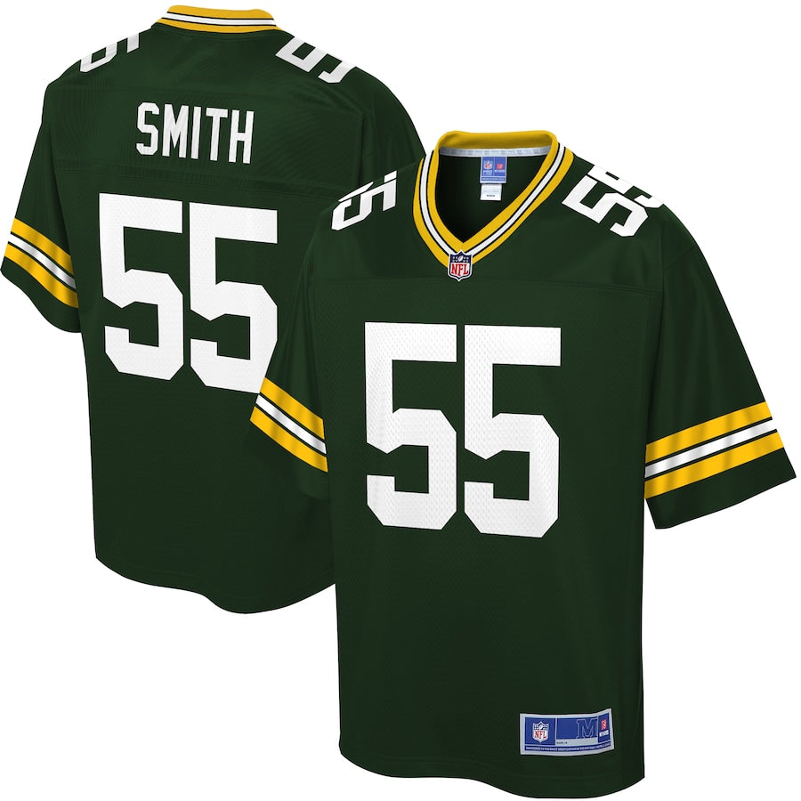 Green Bay Packers Zadarius Smith NFL jersey front view