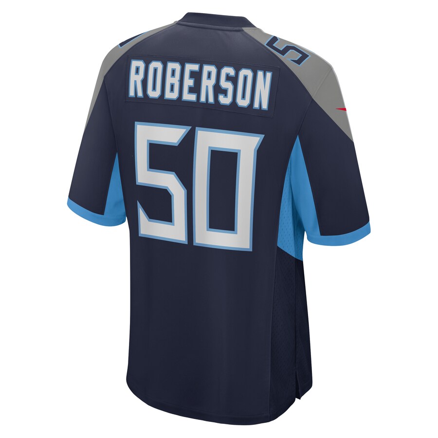 Tennessee Titans Derick Roberson NFL jersey front view