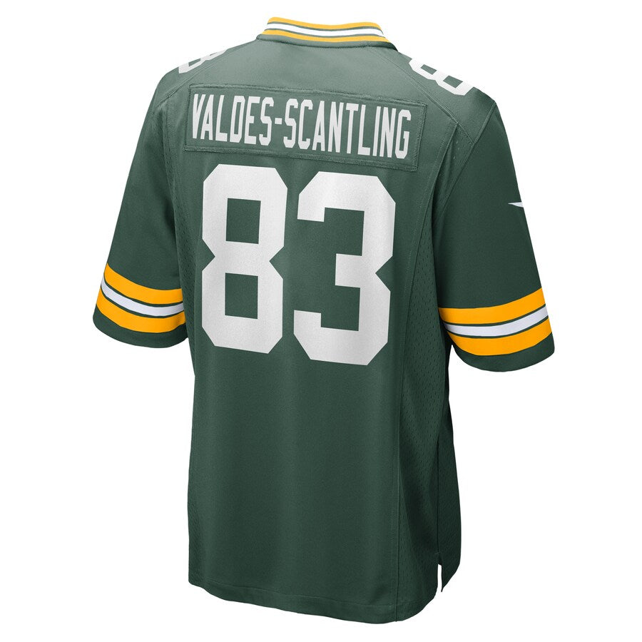Green Bay Packers Marquez Valdes Scantling NFL jersey front view