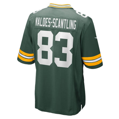 Green Bay Packers Marquez Valdes Scantling NFL jersey front view
