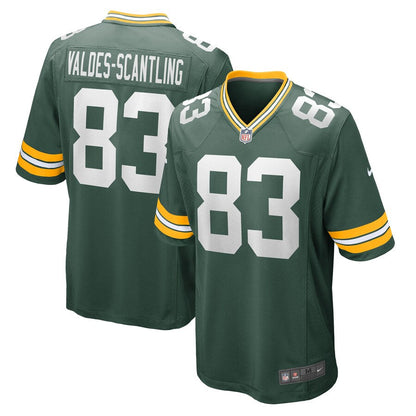Green Bay Packers Marquez Valdes Scantling NFL jersey front view