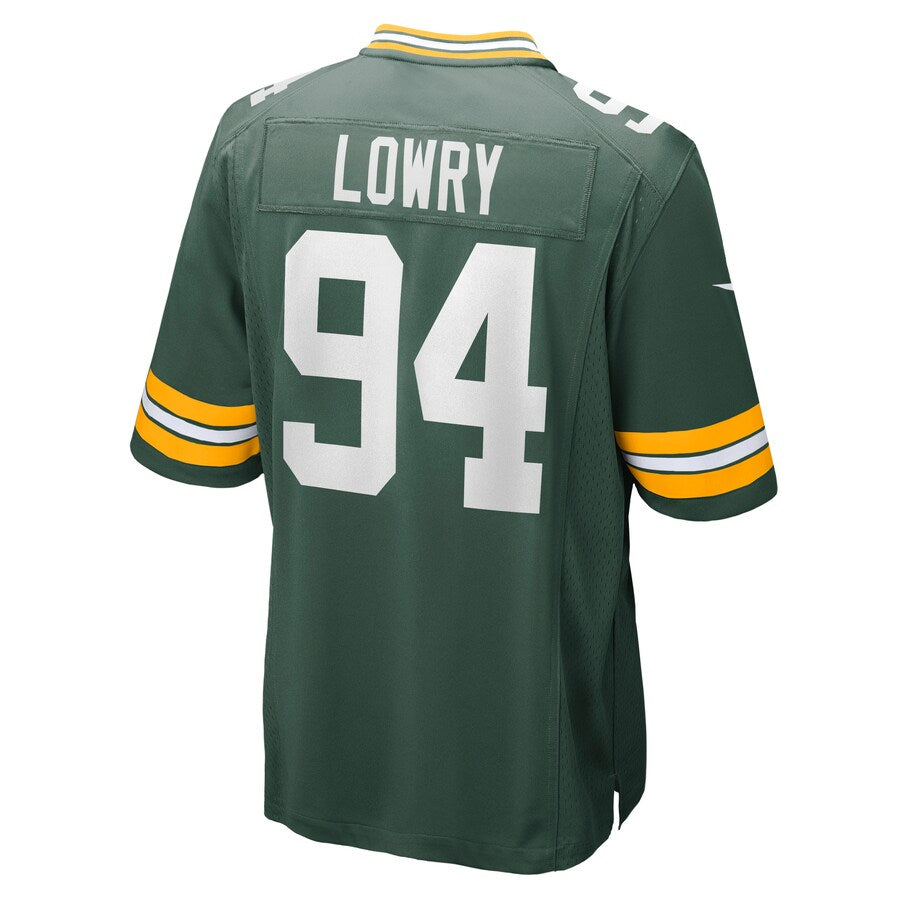Green Bay Packers Dean Lowry NFL jersey front view