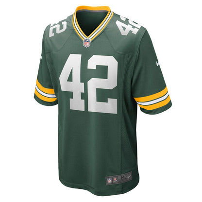 Green Bay Packers Oren Burks NFL jersey front view