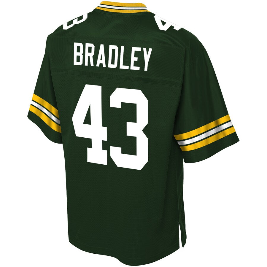 Green Bay Packers Hunter Bradley NFL jersey front view