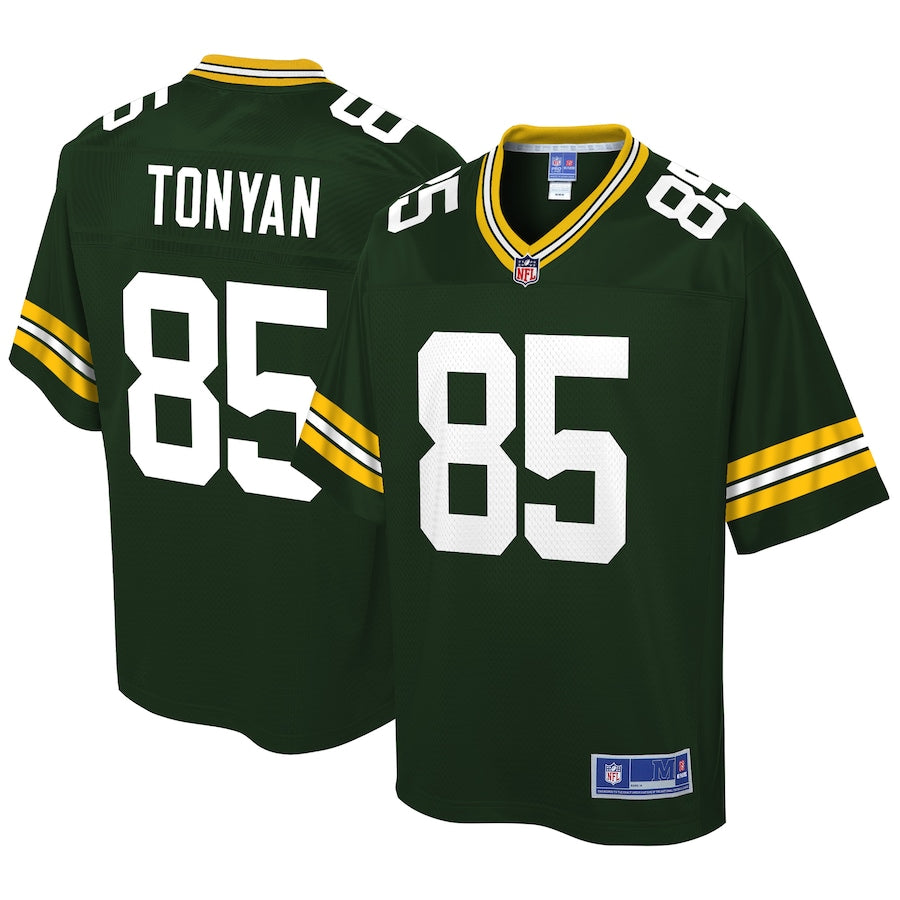 Green Bay Packers Robert Tonyan Big Tall NFL jersey front view