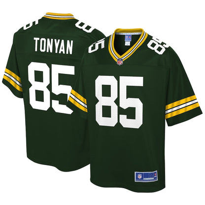 Green Bay Packers Robert Tonyan Big Tall NFL jersey front view