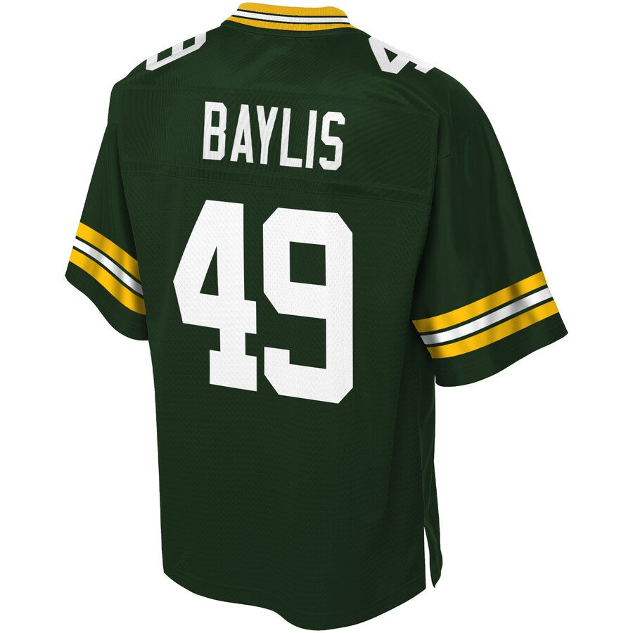Green Bay Packers Evan Baylis NFL jersey front view
