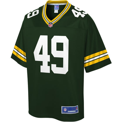 Green Bay Packers Evan Baylis NFL jersey front view