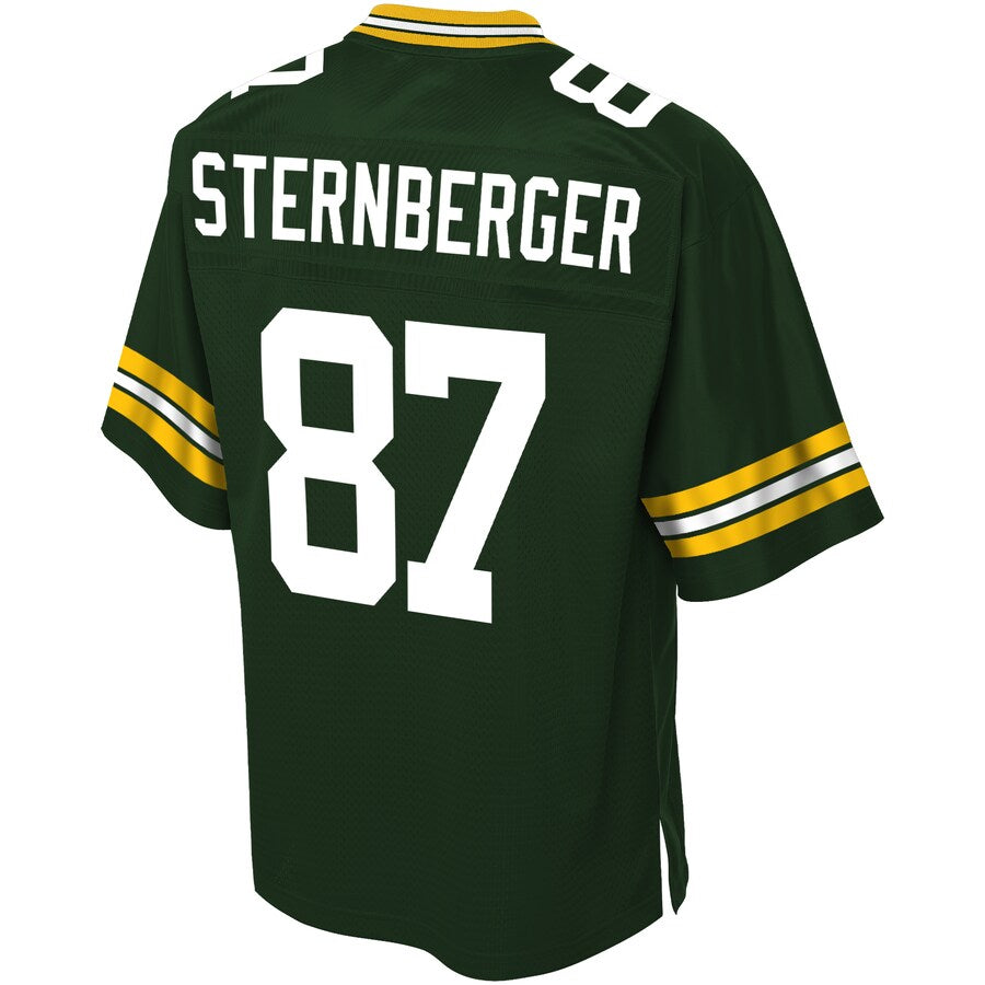 Green Bay Packers Jace Sternberger Big Tall NFL jersey front view