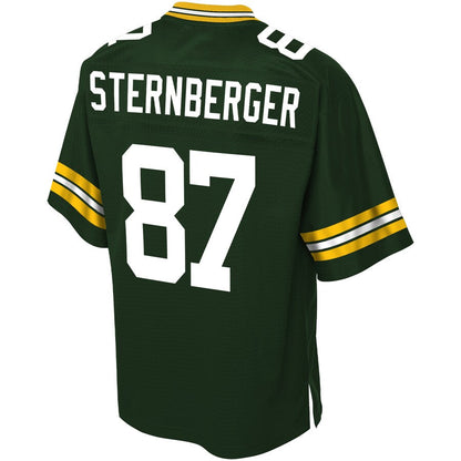 Green Bay Packers Jace Sternberger Big Tall NFL jersey front view