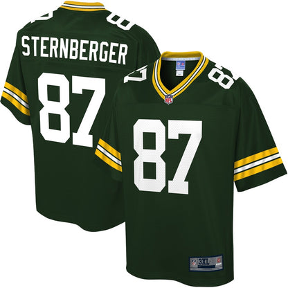 Green Bay Packers Jace Sternberger Big Tall NFL jersey front view