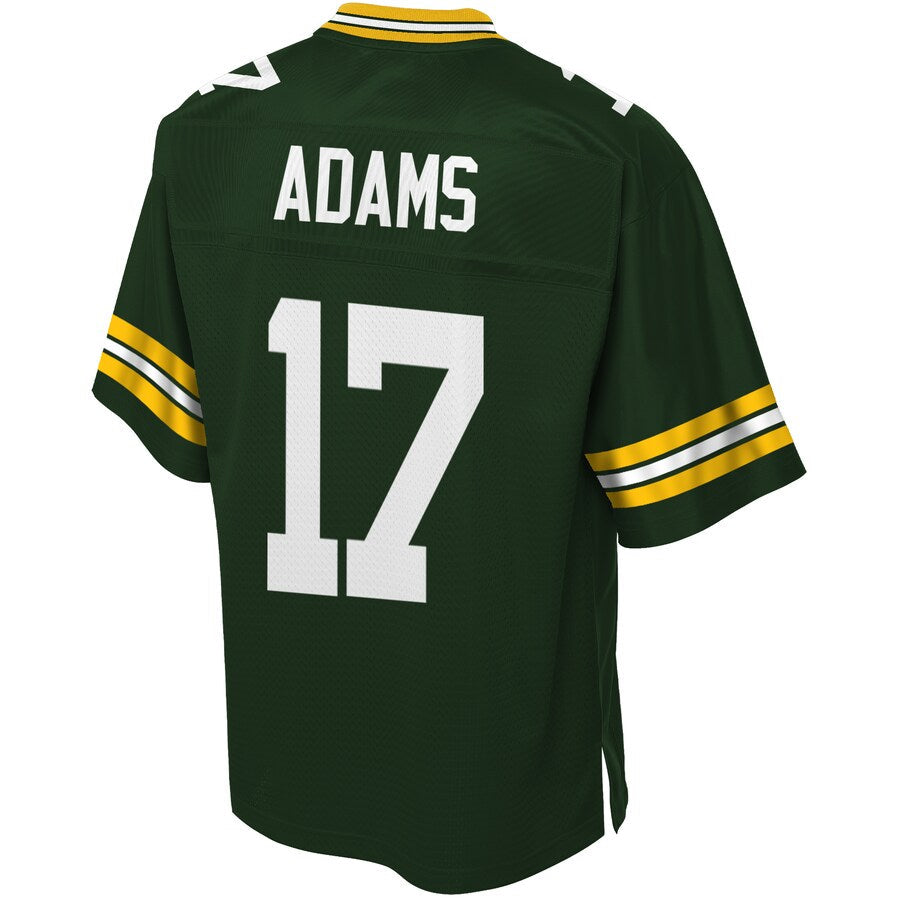 Green Bay Packers Davante Adams Big Tall NFL jersey front view