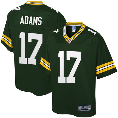 Green Bay Packers Davante Adams Big Tall NFL jersey front view