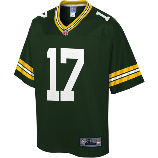 Green Bay Packers Davante Adams Big Tall NFL jersey front view