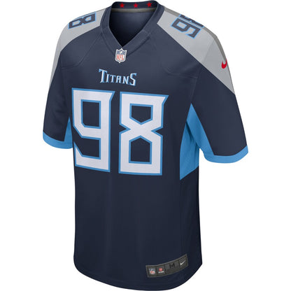 Tennessee Titans Jeffery Simmons NFL jersey front view