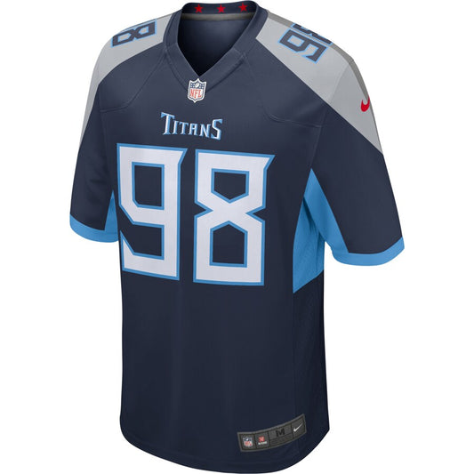 Tennessee Titans Jeffery Simmons NFL jersey front view