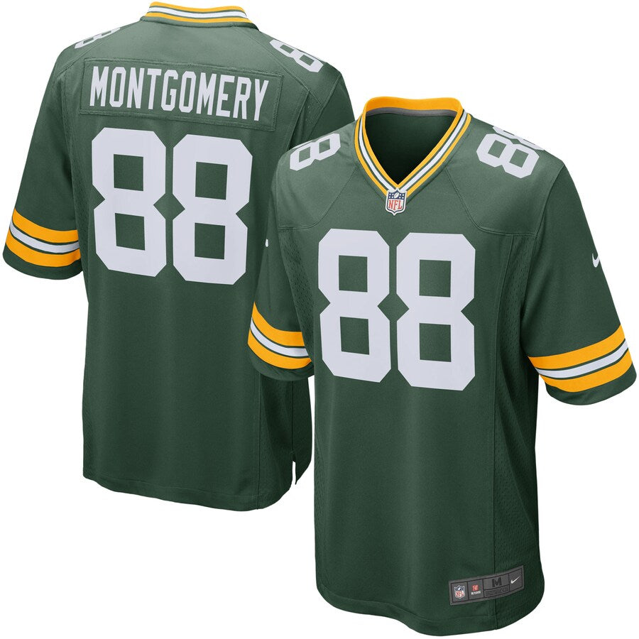 Green Bay Packers Ty Montgomery NFL jersey front view