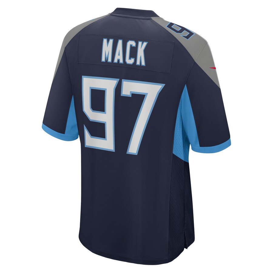 Tennessee Titans Isaiah Mack NFL jersey front view
