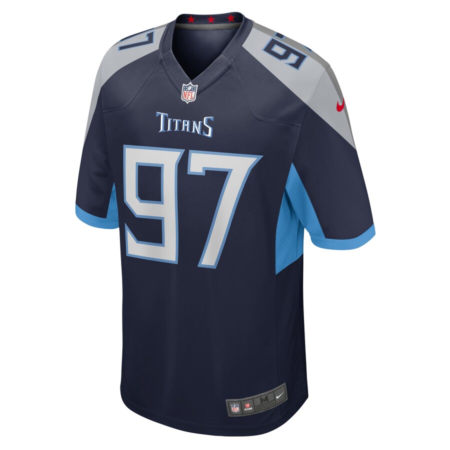 Tennessee Titans Isaiah Mack NFL jersey front view
