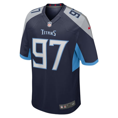 Tennessee Titans Isaiah Mack NFL jersey front view